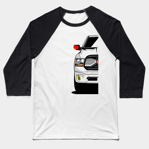 Dodge RAM Truck Baseball T-Shirt by EtyazaForez